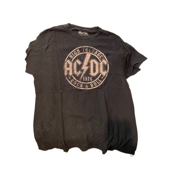 AC DC High Voltage 2020 Retro T-shirt Mens L - Picture 1 of 3